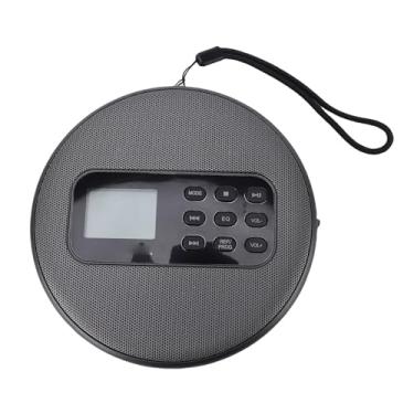 Imagem de GOWENIC Leitor de CD Portátil, Bateria Recarregável Com 8 Horas de Reprodução, Grande Display LCD, Proteção Anti-salto, para CD MP3 WMA USB, Com Bluetooth e Saída de 3,5 Mm