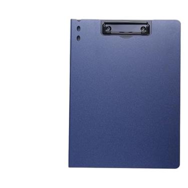 Imagem de pasta colorida prancheta com capa A4,material de escritorio(azul5392C)