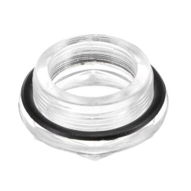 Imagem de Vidro de visão de óleo para compressor de ar M36 x 1,5 mm macho rosqueado medidor de nível de líquido cabeça hexagonal janela indicadora de óleo com anel de vedação para acessórios de compressor de ar