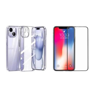 Imagem de Capinha + pelicula de vidro 3D compativel com IPHONE 13