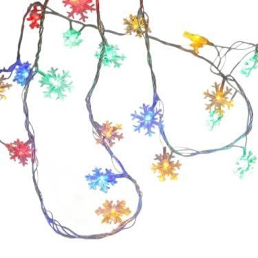 Imagem de Luzes LED Formato Estrela Luzes De Natal Solar Bateria 1.5-3m Baixo Consumo Iluminacao Suave Decoração Quarto Luminaria Quarto(Colorido-1.5m)