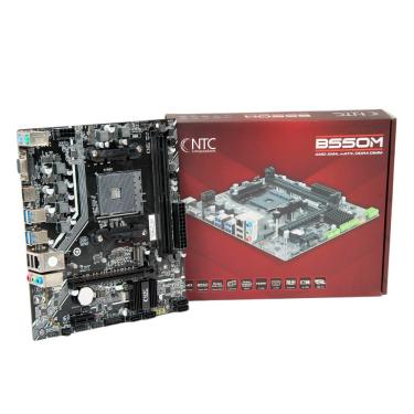 Imagem de Placa Mãe NTC B550M AM4 2xDDR4 Chipset B550 mATX