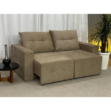 Imagem de Sofá Retrátil 1,80 m Bege 607 Esther - Alpoim