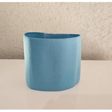 Imagem de Braçadeira de Capitão Lisa Cor Azul Turquesa - Sem marca