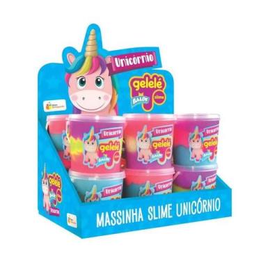 Imagem de GELELE SLIME BALDE 457g UNICORNIO UNITARIO- CDB