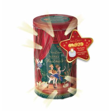 Imagem de Mini Biscoito Amanteigado Butter Cookies Luminária 150g Sortido Santa Edwiges