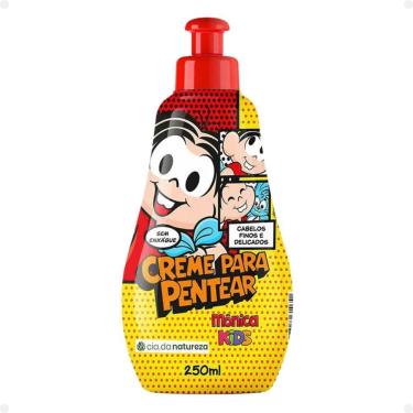 Imagem de Creme para Pentear Cia da Natureza Mônica Kids Cabelos Finos e Delicados 250ml