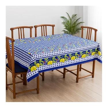 Imagem de Toalha para Mesa 6 Lugares 2,00 x 1,40cm Tecido Oxford Retangular Fácil de Limpar(Modelo - 6)