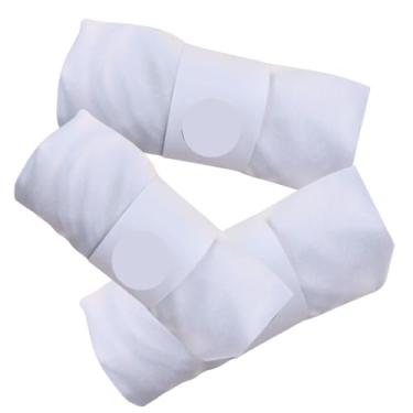 Imagem de Lençol de Berço Americano Para Bebê, em Malha 100% Algodão, com Elástico, Hipoalergênico, 160x98x12cm, Disponível em Kit 3 Peças ou Avulso (Branco, 3 Lençóis)