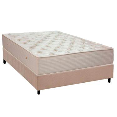 Imagem de Colchão Casal Molas Masterpocket Ensacadas Orthotel Superluxo + Base Crc Suede Clean (138x188) - Ortobom