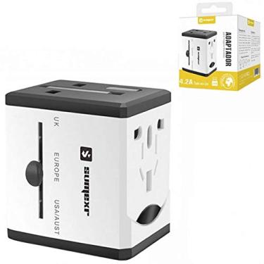 Imagem de Adaptador Universal de Tomada 4.2A Sumexr - SX-ZH1