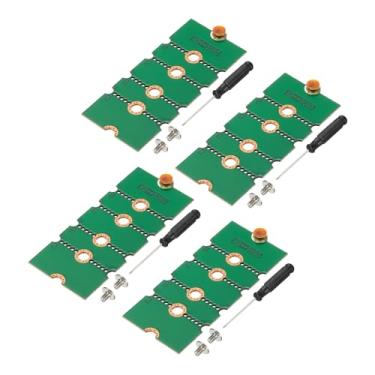 Imagem de PATIKIL Adaptador adaptador estendido NVME M2 NVME 2230 2242 2260 2280, adaptador de extensão M.2 muda para tamanho longo com chaves de fenda para home office internet cafés, verde