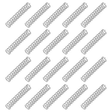 Imagem de PATIKIL Mola de compressão 0,3 mm de diâmetro do fio x 2 mm OD x 10 mm C, 20 peças de extensão mecânica de aço inoxidável 304 molas pequenas kit sortido para lojas e reparos domésticos
