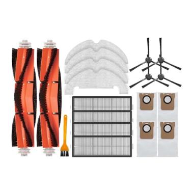 Imagem de Compatible With Xiaomi Dreame Bot D10 Plus RLS3D Robot Vacuum Cleaner Replacement Parts Accessories Main Side Brush Hepa Filter Mop Dust Bag(Beige)