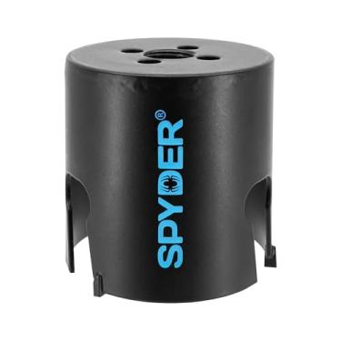 Imagem de Spyder Serra de furo com ponta de carboneto de 6 cm de diâmetro, para placa de fibra de cimento, madeira, PVC, plástico, bloco de concreto, azulejo de cerâmica e mais (600028CF)