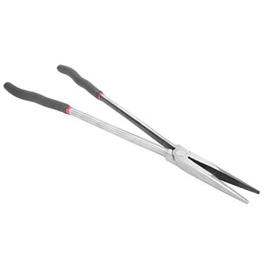 Imagem de Pssopp Alicate de Ponta Artesanal Com Cabo Longo, Alicate de Ponta Extra Longa Durável Com Ampla Aplicação para Espaços Pequenos, Situações Especiais, Design Inovador Com Cabo de