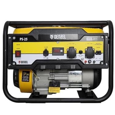 Imagem de GERADOR A GASOLINA PS-25, 3 HP, 115/230V, 15L, // DENZEL