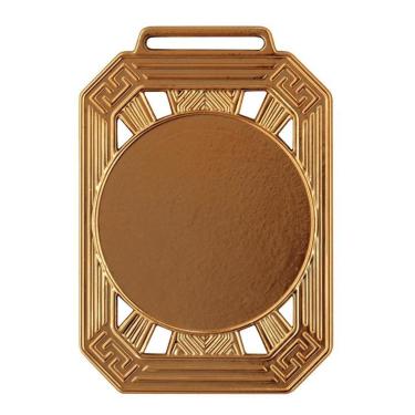 Imagem de Kit Com 10 Medalhas Vitória Lisa 80600 85x60MM Com Fita-Unissex