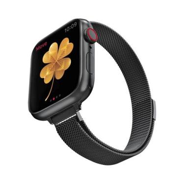 Imagem de Pulseira Slim Milanese Para Apple Watch Band 38mm 40mm 41mm 42mm 44mm 