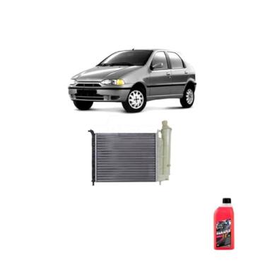 Imagem de Kit Radiador Palio 1.0 96> + Aditivo Radiador Paraflu 01L Rosa