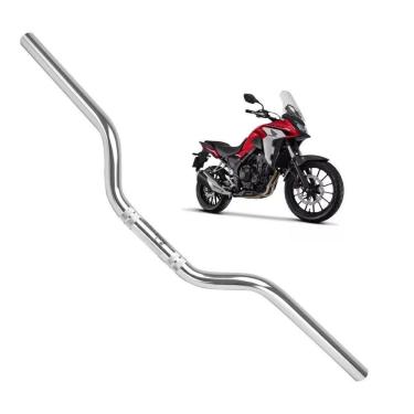 Imagem de Guidão Cromado Honda Cb 500X De 2014 Ate 2021
