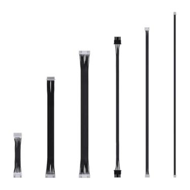 Imagem de Fafeicy Kit de Cabo de Impressora 3D de 6 Peças de Substituição Flexível PVC AMS Pacote de Cabos para H2D AMS 2 Pro