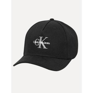 Imagem de Boné Calvin Klein Jeans Masculino 5 Gomos Re Issue Preto-Masculino