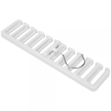 Imagem de Cabide Organizador Multifuncional para Cintos e Gravatas, Suporte Suspenso com Gancho Giratório, Organizador de Closet