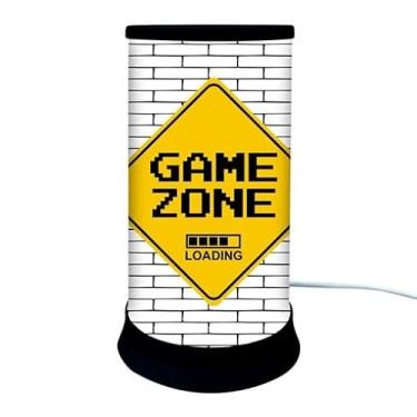Imagem de Luminária de Mesa Hug Game Zone Bivolt – Decorativa, Luz Suave Gamer para Quarto e Escritório