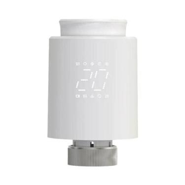 Imagem de Válvula Termostática Inteligente ZigBee TRV Controlador De Temperatura