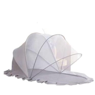 Imagem de Mosquiteiro Infantil Dobrável Portátil Rede Protetora para Bebê(CINZA,100X45X40CM)