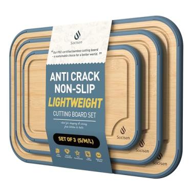 Imagem de Tábua de cortar, tábua de cortar madeira, tábua de charcutaria, dupla face, tábua de servir, cozinha, essencial, casa, aquecimento, anfitriã, presente para presente de Natal, casamento, aniversário