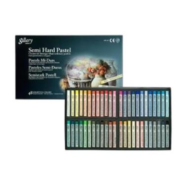 Imagem de Conjunto de 48 caixas de papelão semirígidas da Mungyo Gallery – cores sortidas