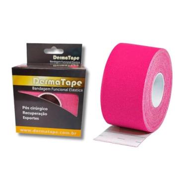 Imagem de Bandagem Dermatape funcional elastica - Rosa