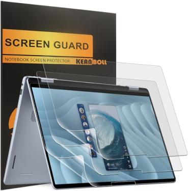 Imagem de KEANBOLL (Pacote com 3) Projetado para o novo Dell 16 Plus 2 em 1 (DB06250) protetor de tela sensível ao toque para laptop 2025, protetor antirreflexo e antiimpressão digital (fosco)