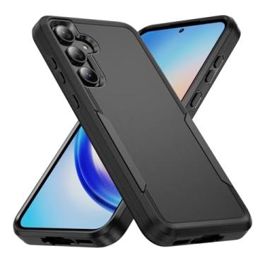 Imagem de Capa protetora Armor para Samsung Galaxy S24 Fe S22 S23 Plus S25 Ultra A06 A16 A56 A55 A35 A15 (para Galaxy A05S/Preto)