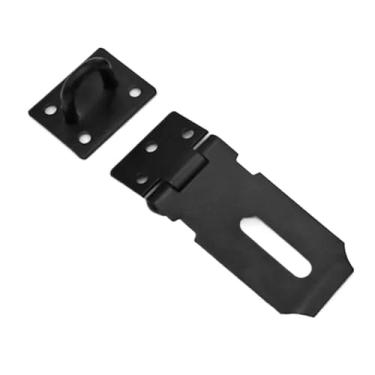 Imagem de Fechaduras de porta de janela de aço inoxidável, fechaduras de corrente de porta de janela, kits de fácil instalação, ferragens domésticas para janelas, portas, geladeiras, armários, cercas, portas