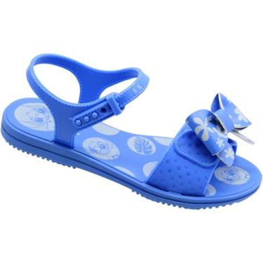 Imagem de Sandália Infantil Disney Fun Cup Com Copo Menina, 31, Azul