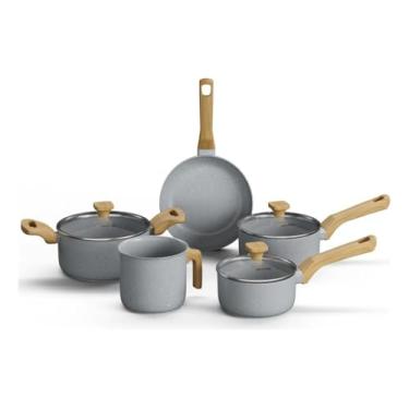 Imagem de Conjunto de panelas de cerâmica antiaderente de 5 peças