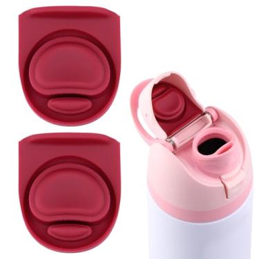Imagem de ZONBBEE 2 peças de rolha de substituição de vedação de borracha compatível com tampa de bico Owala Freesip16/19/24/32/1,134 g, junta de garrafa de água, tampa de silicone, inserção de tampa