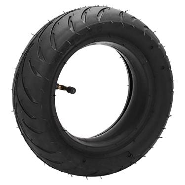 Imagem de Generic Pneu de Borracha Inflável Espessado para Scooters Elétricos, Tubo Interno e Pneus Externos de Alto Desempenho, Absorção de Choque para Mini Motocicletas, Preto