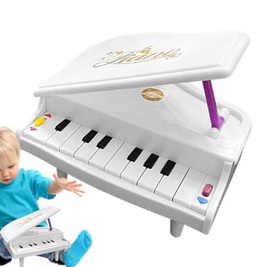Imagem de Teclado Musical Para Crianças | Jogo Musical Interativo Com Luzes,Brinquedo De Piano Infantil Para Mesa,Para Crianças Em Feriados E Aniversários Em Casa Prateleira Mesa E Uso No Interior