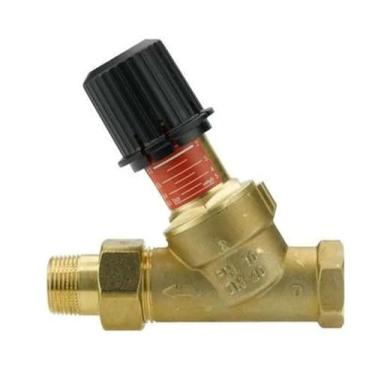 Imagem de Válvula de retenção diferencial de pressão válvula de desvio válvulas de controle de aquecimento de piso de água manifold latão DN15/DN20/DN25(DN15)