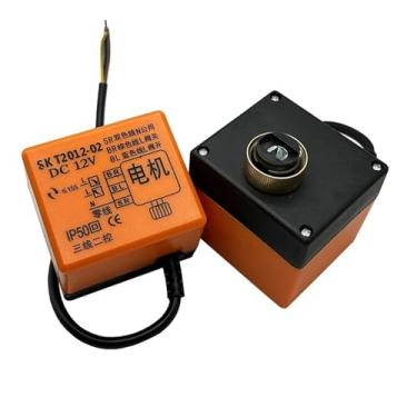 Imagem de 1/2 3/4 1 1-1/4 1-1/2 2 polegadas motor de válvula de esfera elétrica 3 fios 2 controle AC220V DC24V DC12V atuador de válvula esférica motorizado 1 peça (3/10.2 cm, 12VDC)