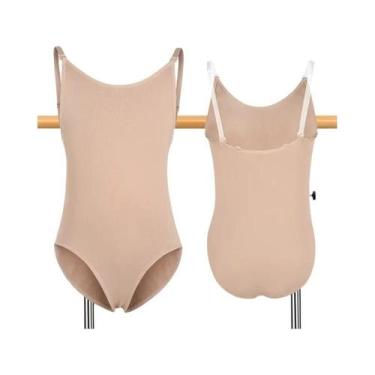 Imagem de Camisola Sem Mangas Para Mulheres, Leotardo De Dança Ballet, Top De Gi