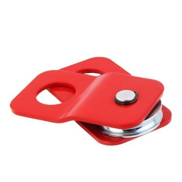 Imagem de Sandfren Bloco de arrebatamento de guincho de recuperação de 4 toneladas, capacidade de 3,991 kg, polia de guincho de recuperação de bloco de arrebatamento de caminhão, acessório de recuperação