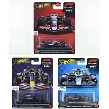 Imagem de Hw carro racing surpresa - hrv11 - Mattel, Bwt alpine f1 a524
