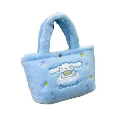 Imagem de Mochila De Pelúcia Kawaii Sanrio Kuromi Cinnamoroll Pochacco Para Meni