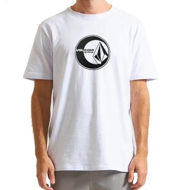 Imagem de Camiseta Volcom Simply Stoned Branca-Masculino