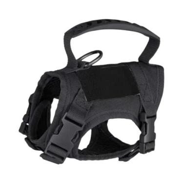 Imagem de Coleira Tática Ajustável Para Gato Grande E Cachorro Pequeno, Colete D